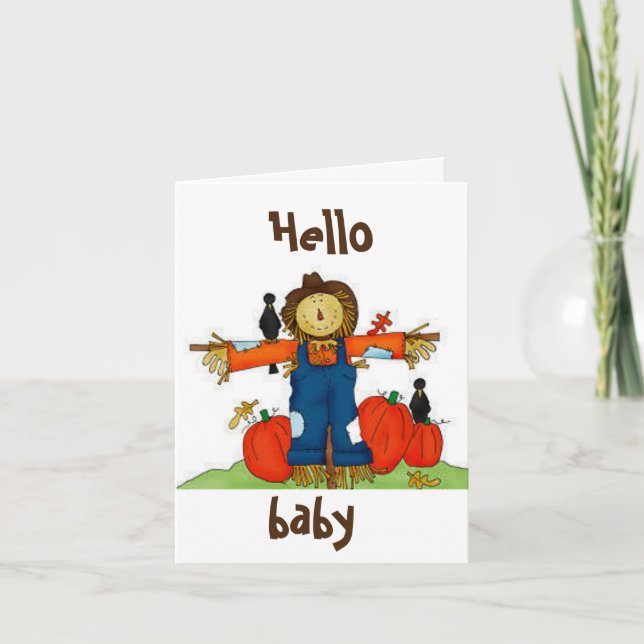 FOR **BABY** ON THANKSGIVING HOLIDAY CARD (Front)