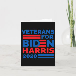 For Biden Harris 2020 Card