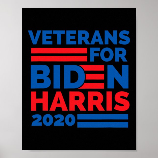 For Biden Harris 2020  Poster (Front)