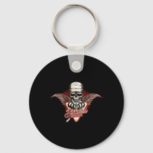 For Billiards Champion Players - Smoking Wings Sku Key Ring