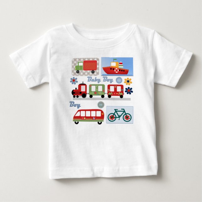 For boy baby T-Shirt (Front)