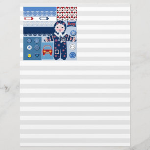 For boy custom letterhead