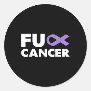 For-cancer - For-pancreatic Cancer Awareness Classic Round Sticker