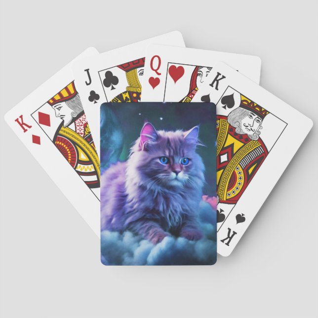 For Cat lover : Playing Cards (Back)