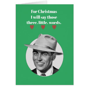 For Christmas I will say...