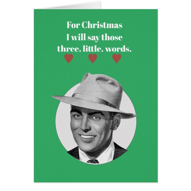 For Christmas I will say... (Front)