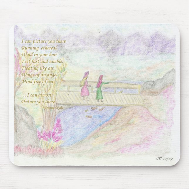 For Colleen Mouse Pad (Front)