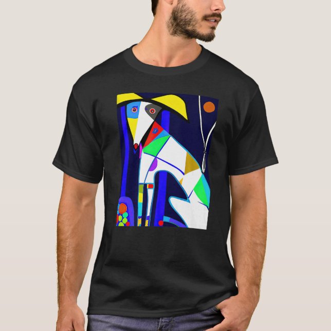 For Cute Dog Puppie Fan In Dog Style  98 T-Shirt (Front)