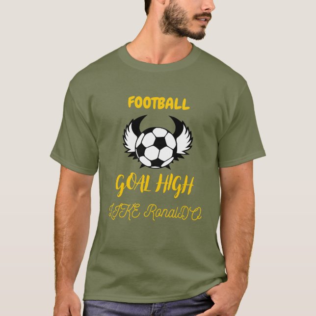 For D Ultimate Ronaldo Fan-Football Birthday Gift T-Shirt (Front)