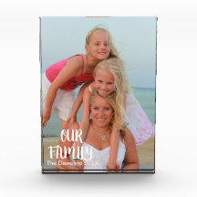 For Dad Custom Photo Block