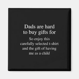 For Dads Who Are Hard To Buy For Funny Dad Men Fat Magnet