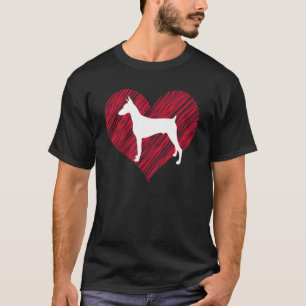 For Doberman I Love Dog Parent T-Shirt