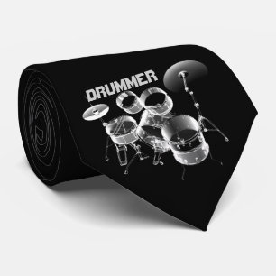 For Drummers   Personalised Gift Tie