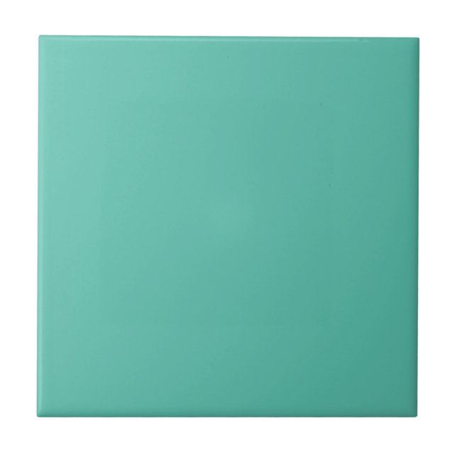 For Dustin - Miami Teal Ceramic Tile (Front)