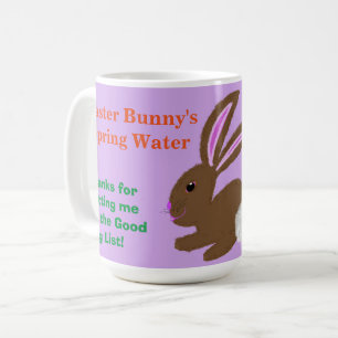 For Easter Bunny Water Mug Personalise Name