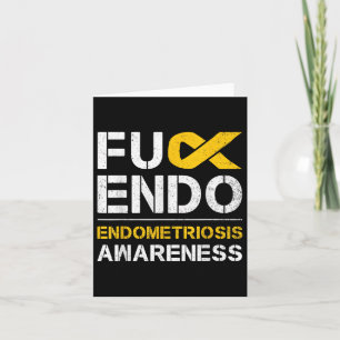 For Endo Endometriosis Awareness Month Endo Suppor Card
