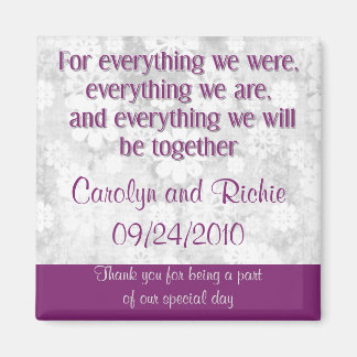 For Everything - Favour Magnet - Purple