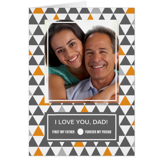 For Father on Father's Day. Custom Photo Cards
