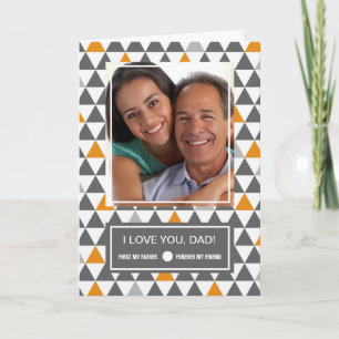 For Father on Father's Day. Custom Photo Cards