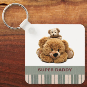 For Father on Father's Day Gift Keychains