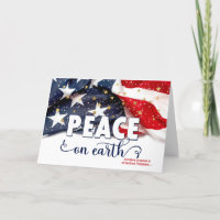 for Firefighters Peace on Earth American Flag