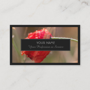 For floral experts and professional florists busin business card