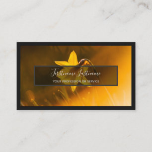 For floral experts and professional florists business card