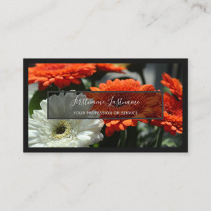 For floral experts and professional florists business card