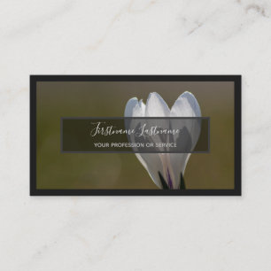 For floral experts and professional florists business card
