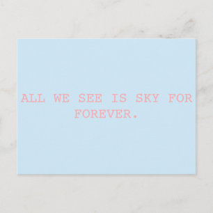 For Forever // Dear Evan Hansen Postcard