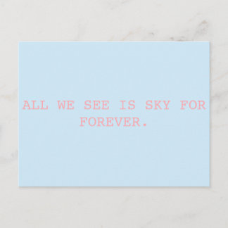For Forever // Dear Evan Hansen Postcard