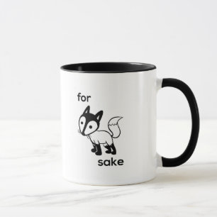 For Fox Sake Coffee Mug