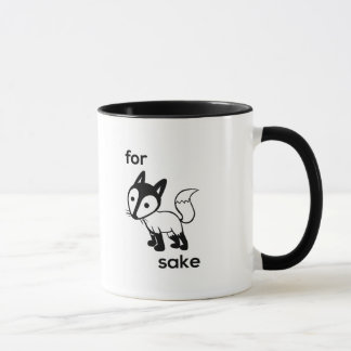 For Fox Sake Coffee Mug