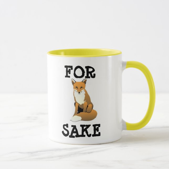 For Fox Sake Mug (Right)