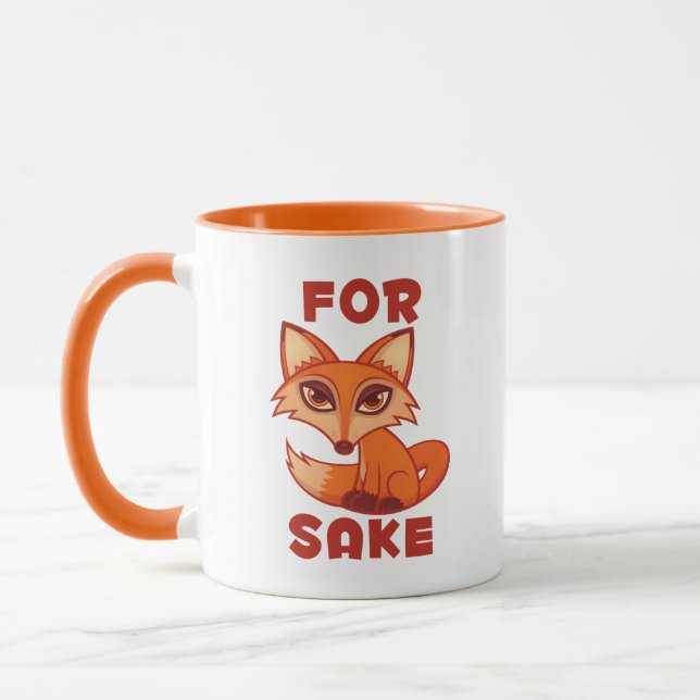 For Fox Sake Mug (Left)
