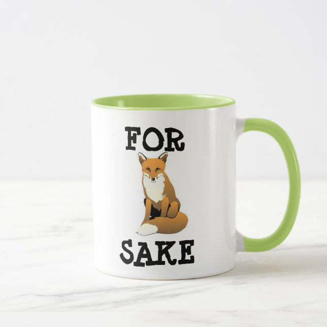 For Fox Sake Mug (Right)