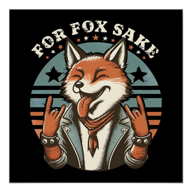 For Fox Sake Poster (Front)