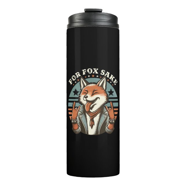 For Fox Sake Thermal Tumbler (Front)