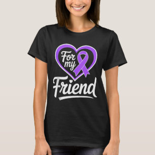 For friend heart lupus awareness month sle purple T-Shirt