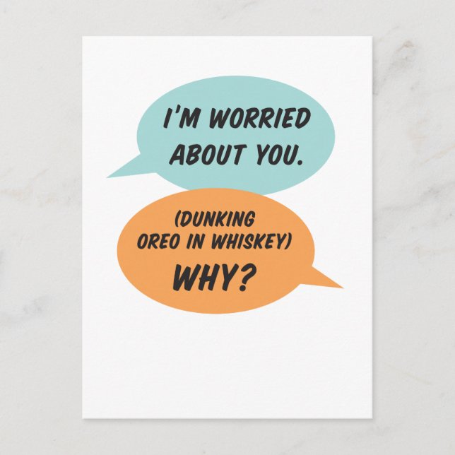 For Fun - Check in On Friend Pandemic Joke Postcard (Front)