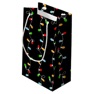 For Gift Christmas Lights Small Gift Bag