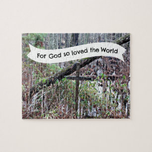 For God so loved the world... Jigsaw Puzzle