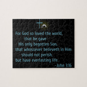 For God So Loved the World Jigsaw Puzzle