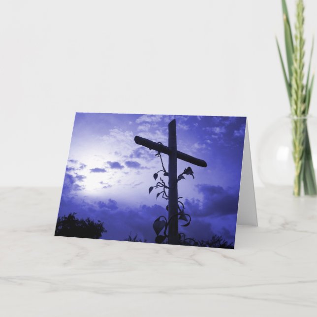 For God so loved the world - John 3:16 Card (Front)
