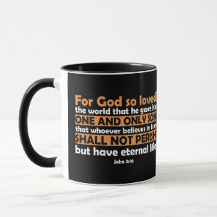 For God So Loved The World Mug