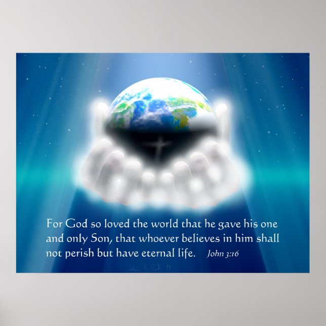 For God so loved the world Poster (Front)