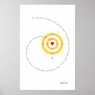 For God so loved the world poster