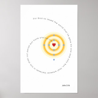 For God so loved the world poster