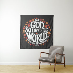For God So Loved the World Tapestry
