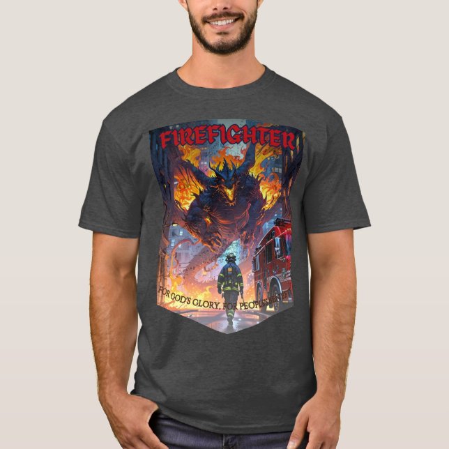 For God's Glory, For People's Benefit  T-Shirt (Front)